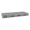 Ethernet-Übertragungssystem CLFE16EOU, 16 Kanäle, UTP, PoE, 19 Zoll, 2HE, 10/100 MBit, -40+75°C