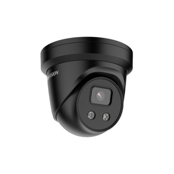 DS-2CD2386G2-IU(2.8mm)(C)(O-STD)(BLACK) Hikvision, Netzwerk Fix Dome, Tag/Nacht, 3840x2160@25fps, 2,8mm, Infrarot, Anal-Beschreibung lesen