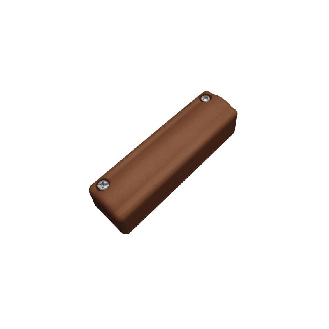 Aufputz-Schraubverteiler 5-polig braun VT5001B, Aufputz-Schraubverteiler 5-polig braun VT5001B   , Verteiler-Beschreibung lesen