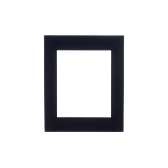 2N IP Verso Frame 1M black, Frontblende, für Aufputz Montage, für eine 2N IP Verso Moduleinheiten, schwarz-Beschreibung lesen