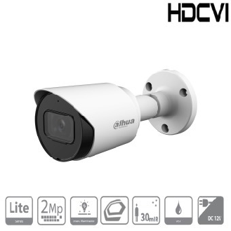 Dahua - HAC-HFW1200TP-0280B-S6 - HDCVI - Bullet, - 2 MP - 2,8mm fix Objektiv - Max. 25fps@1080P - Max.IR ~30m - DWDR,3D-Beschreibung lesen