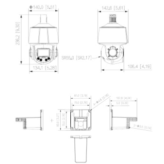 IP PTZ Kamera 2MP WizSense SD3E205DB-GNY-A-PV1-Beschreibung lesen