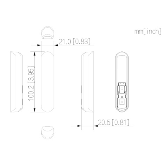 Dahua - ARD323-W2(868S) - Alarm - Türkontakt Kurz, - Türkontakt Kurz 868MHz-Beschreibung lesen