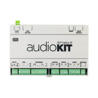 2N IP Audio Kit, Intercom Einbaukit, nur Audio, LAN, Line in/out, max. 16 Ruftasten, GPIO, SIP, PoE-Beschreibung lesen