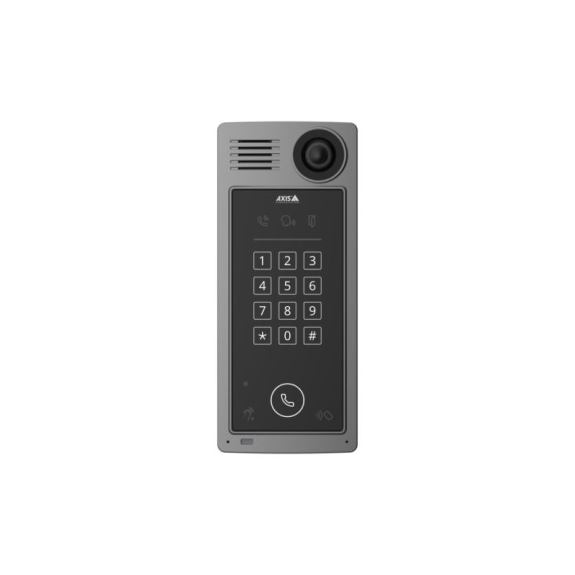 Netzwerk Video Türstation AXIS A8207-VE MKII 3072x2048 F2,8/1,56mm WDR Infrarot IP66 IK08 PoE+-Beschreibung lesen