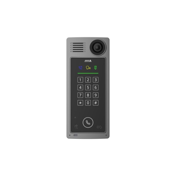 Netzwerk Video Türstation AXIS A8207-VE MKII 3072x2048 F2,8/1,56mm WDR Infrarot IP66 IK08 PoE+-Beschreibung lesen