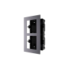 Einbaurahmen DS-KD-ACW2(O-STD) 2 Module anthrazit