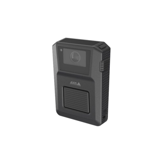 Body Worn Kamera AXIS W120 BLACK 1080p, Mikrofon, Bluetooth, IP67, schwarz, 5er-Pack-Beschreibung lesen