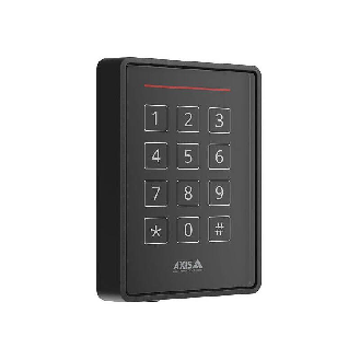 AXIS A4120-E RFID Leseeinheit mit Tastatur, AXIS A4120-E RFID Leseeinheit mit Tastatur   Lesegerät, Tastatur Spannungsv-Beschreibung lesen