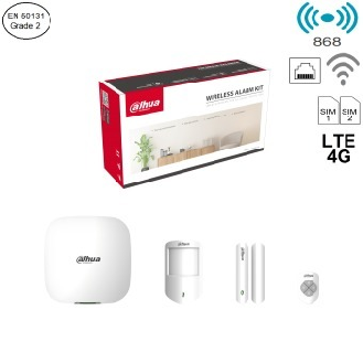 Alarmmodul ART-ARC3000H-03-FW2(868) - Kit, Zentrale 868MHz - LAN, Wi-Fi (2,4G/5G) - LTE 4G, 3G oder GPRS - Dual-Beschreibung lesen