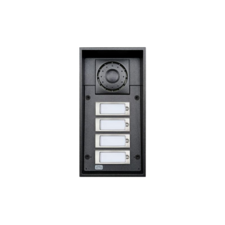 Netzwerk Türstation IP Force 4Button, vier Ruf Taste, 10W Lautsprecher, IK10, IP69K-Beschreibung lesen