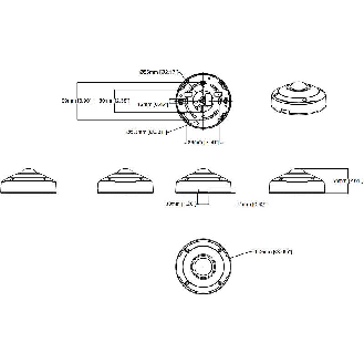 AXIS M3057-PLR MK II DOME CAMERA, 1/1,8 Zoll Netzwerk Dome, Fix, Panorama, 2560x1920, 1,56mm, 360 Grad, Infrarot, IP66/-Beschreibung lesen