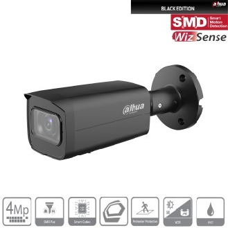 IP Bullet Kamera 4MP WizSense SMD Plus 2.0 IPC-HFW2441TP-ZS-B-Beschreibung lesen