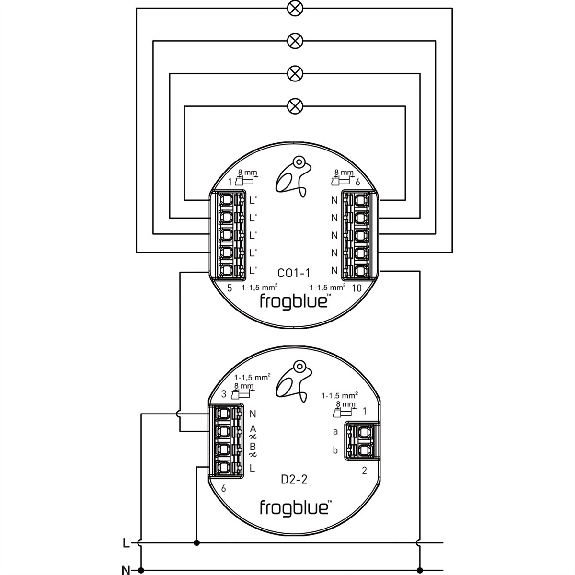 SU-CO1-1.01 Frogblue, frogConnect1-1, Ableitung von Leckstrom-Beschreibung lesen