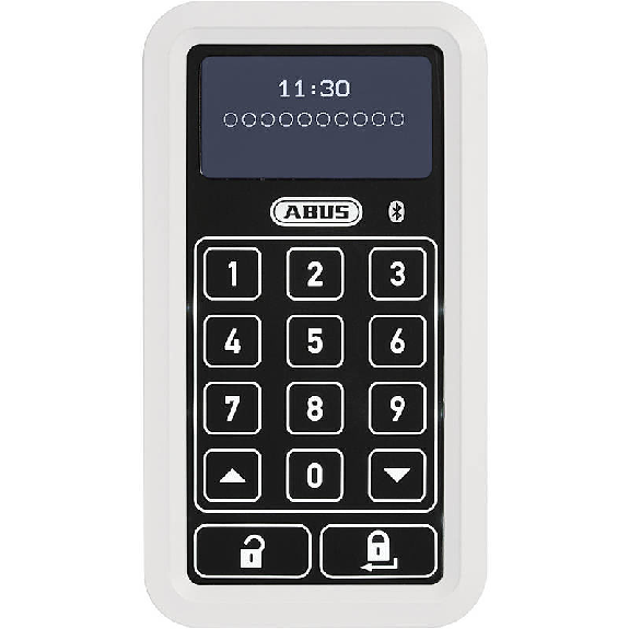 ABUS HomeTec Pro CFT3100 W Bluetooth-Tastatur, ABUS HomeTec Pro CFT3100 W Bluetooth-Tastatur   Bedienteil - Modell: Hom-Beschreibung lesen