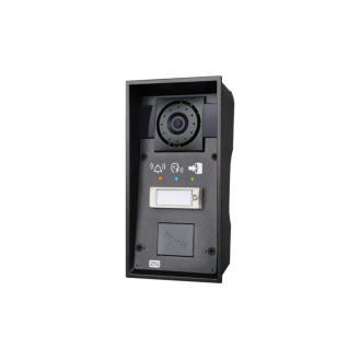 IP Force 1B HDCam Pic Card, Netzwerk Türstation, eine Ruf Taste, HD Kamera, Card ready, Display, 10W Lsp, IK10, IP69-Beschreibung lesen