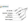 IP Bullet Kamera 4G 4MP/WizSense 2,8 mm