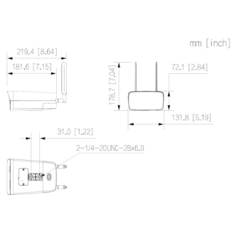 IP Bullet Kamera 4G 4MP/WizSense 2,8 mm-Beschreibung lesen