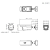 IP Bullet ANPR Kamera 4MP Dahua ITC413-PW4D-IZ1(868)