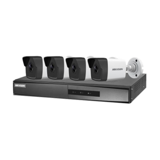Netzwerk Bullet Kamera 2MP, 1TB, Set bestehend aus 4 Kameras und 1 Rekorder-Beschreibung lesen
