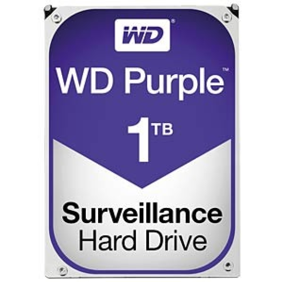 Western Digital - WD11PURZ - 1TB HDD WD Purple, Der WD Purple-Speicher für Videoüberwachungs-Systeme wurde für den Daue-Beschreibung lesen