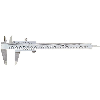 Pied à coulisse becs croisés monobloc qualité PRO, Capacité: 150 mm
