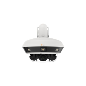 Netzwerk Multisensor Kamera INM-78M2812M0A 4x 3840x2160, Tag/Nacht, 2,8-12mm, IR, Weißlicht, WDR, IK10, IP67-Beschreibung lesen