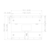 Dahua - VTNS1001B-2 - 2 Draht Switch - Intercom, - 2 Draht Switch - max. 2x Intercom und 4x Monitore - nur in Verbindun