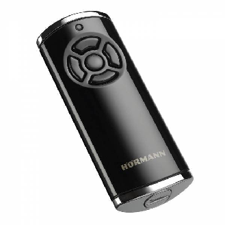Hörmann Handsender HS5 Hochglanz Chrom schwarz 868-BS-Beschreibung lesen