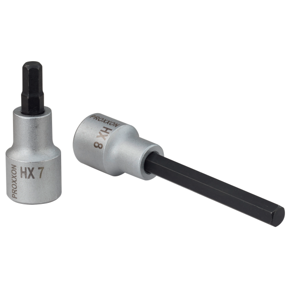 Proxxon 1/2" Innensechskant-Einsatz, HX 6 mm, 55 mm lang-Beschreibung lesen