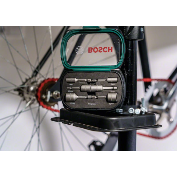 Bosch Steckschlssel-Set, 6-teilig, 50 mm, 6 - 13 Bosch Steckschlssel-Set, 6-teilig, 50 mm, 6 - 13-Beschreibung lesen