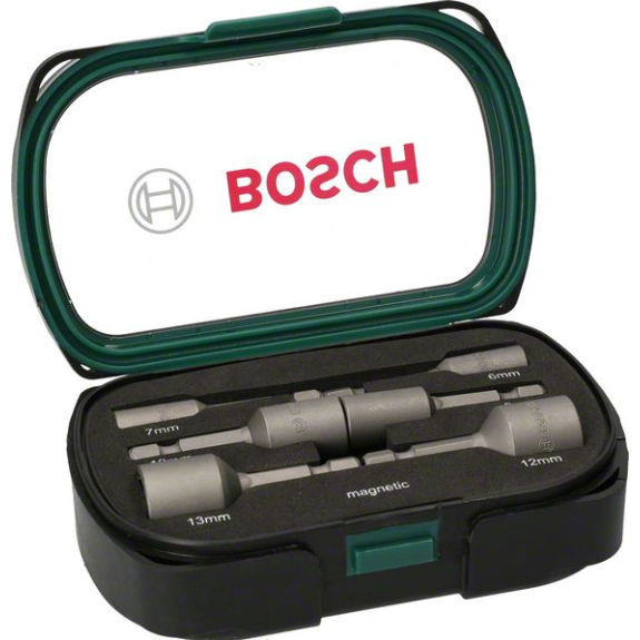 Bosch Steckschlssel-Set, 6-teilig, 50 mm, 6 - 13-Beschreibung lesen