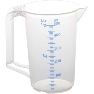 Messkanne geschl.Griff 500ml Hünersdorff-Beschreibung lesen