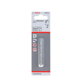 Bosch Diamantbohrer Expert for Ceramic, 6 mm-Beschreibung lesen