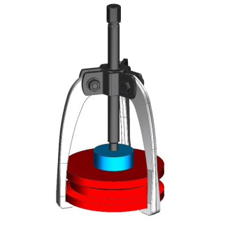EXTRACTOR FORZA AUTOCENTRANTE 3 PATAS LIGERO 80X80-Leer más