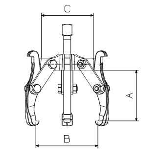 EXTRACTOR FORZA 3 PATAS REVERSIBLES180X285-Leer más