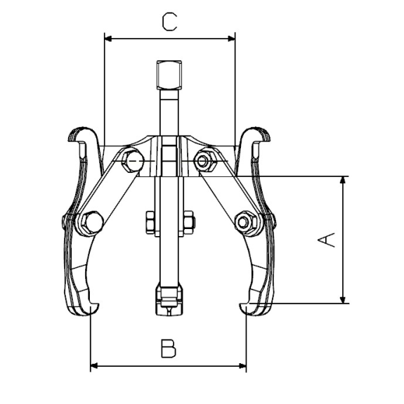 EXTRACTOR FORZA 3 PATAS REVERSIBLES125X250-Leer más