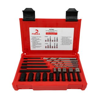 Juego de extractores de tornillos rotos con brocas y guías izquierdas-Leer más