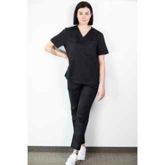 Medfit - Pantalon Médicale - Unisexe - Noir - M-Lire la description