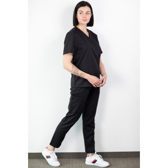 Medfit - Pantalon Médicale - Unisexe - Noir - M-Lire la description