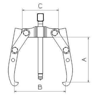Extractor mecánico de 2 patas-Leer más