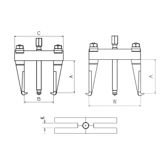 Extractor de 2 patas 260x380-Leer más