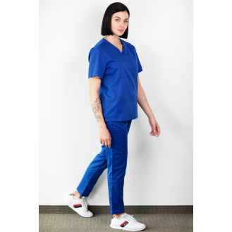 Medfit - Pantalon Médicale - Unisexe - Bleu Royal - Xxl-Lire la description