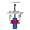 EXTRACTOR FORZA 2 PATAS 200X350