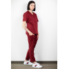 Medfit  Ensemble Médical Blouse Et Pantalon  Unisexe - Bordeaux - XXL