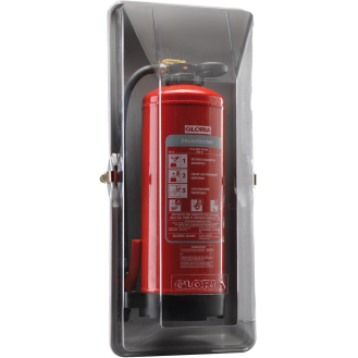 GLORIA Feuerlöscher-Schutzhaube KWH-12 für 12kg Löscher B360xT220xH800 mm Gloria-Beschreibung lesen