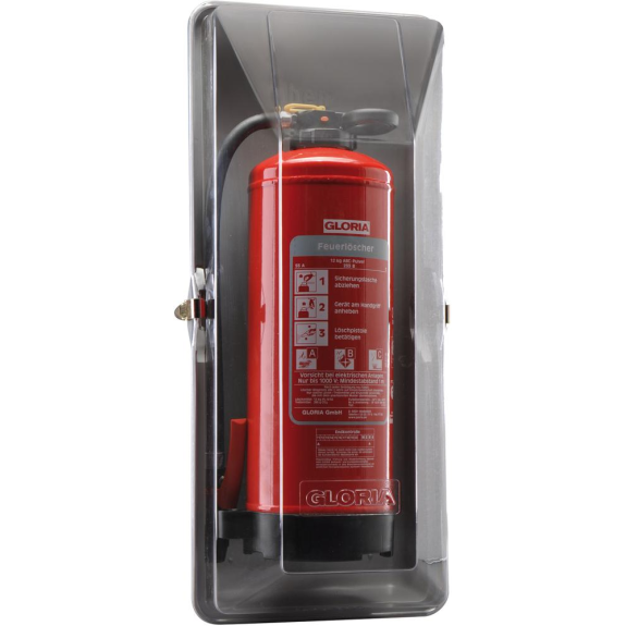 GLORIA Feuerlöscher-Schutzhaube KWH-12 für 12kg Löscher B360xT220xH800 mm Gloria-Beschreibung lesen
