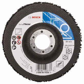 Reinigungsscheibe N377, Best for Metal. 125 mm x 22,23 mm-Beschreibung lesen