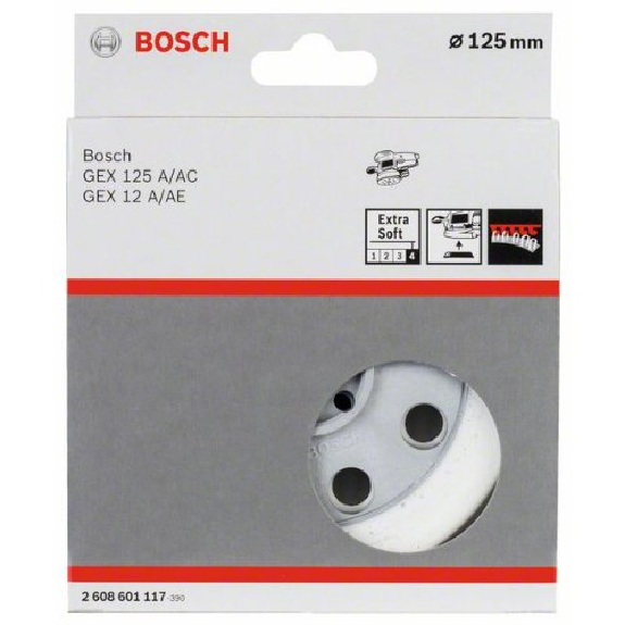 Schleifteller extraweich, 125 mm-Beschreibung lesen