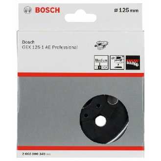 Schleifteller weich, 125 mm, für GEX 125-1 AE-Beschreibung lesen